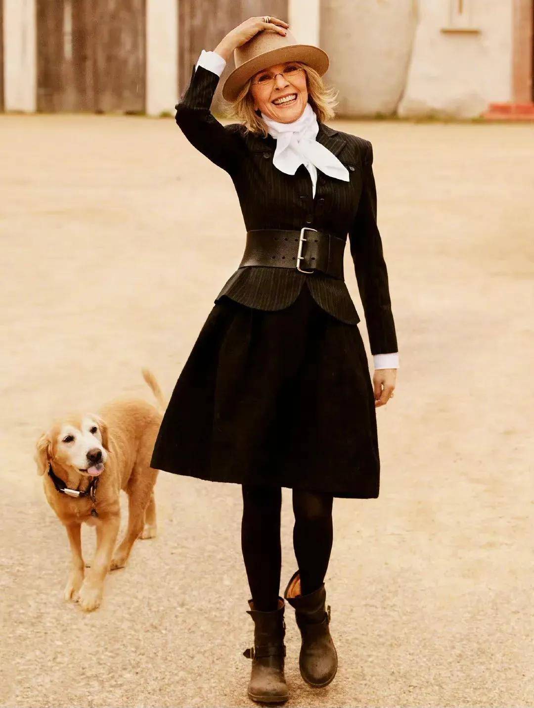 79岁奥斯卡影后离世，她是男神收割机，松弛中性风穿搭鼻祖